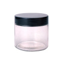 Hot sale sealable clear14oz 420ml round straight sided airtight food storage glass jam honey salad jars